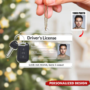 2024 New Release Personalized Drivers License Ornament