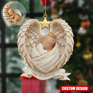 Personalized Baby Memorial Ornament - Gift for Baby Loss