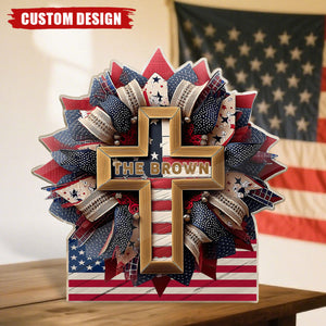 God Bless The American - Personalized Acrylic Plaque