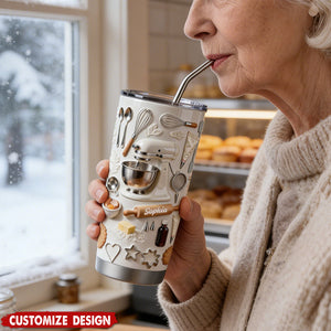 Love Baking - Personalized Baking Tumbler