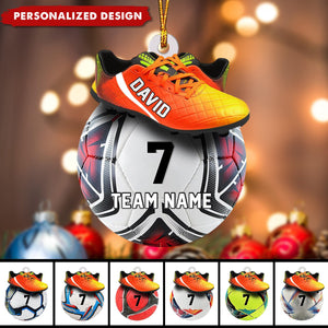 Personalized Soccer Ornament-Gifts For Soccer Players and Soccer Lovers-New Release