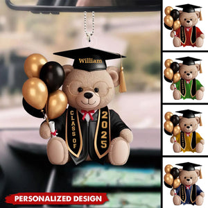 Time To Soar-Personalized Car Ornament-Graduation Gift For Family Or Friends