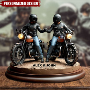 Biker Brothers/Dad&Kids-Personalized Acrylic Plaque