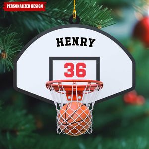 New Release Personalized Basketball Ornament-Gifts For Basketball Lovers