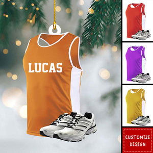 New Release Personalized Running Christmas Ornament - Gift For Runner
