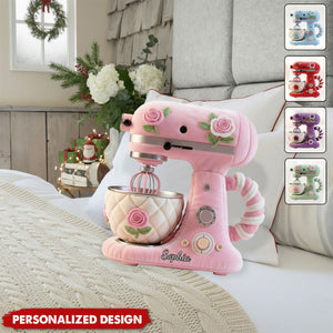 Personalized Baking Faux Fur Shaped Pillow-Perfect Gift For Baking Lovers