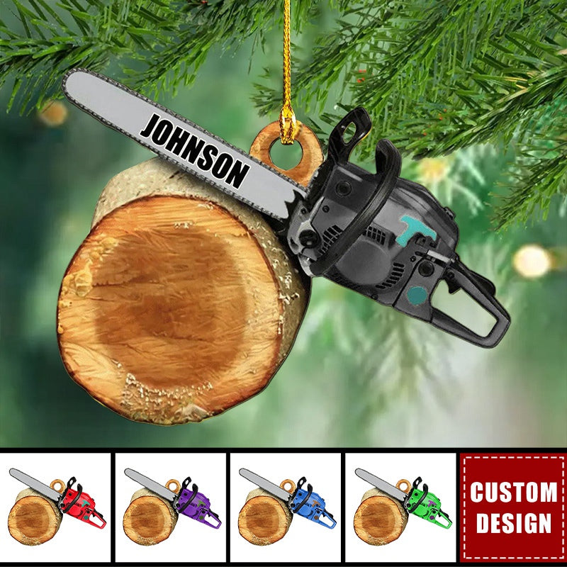 Personalized Arborist Ornaments - Gift For Tree Trimmer -  New Release