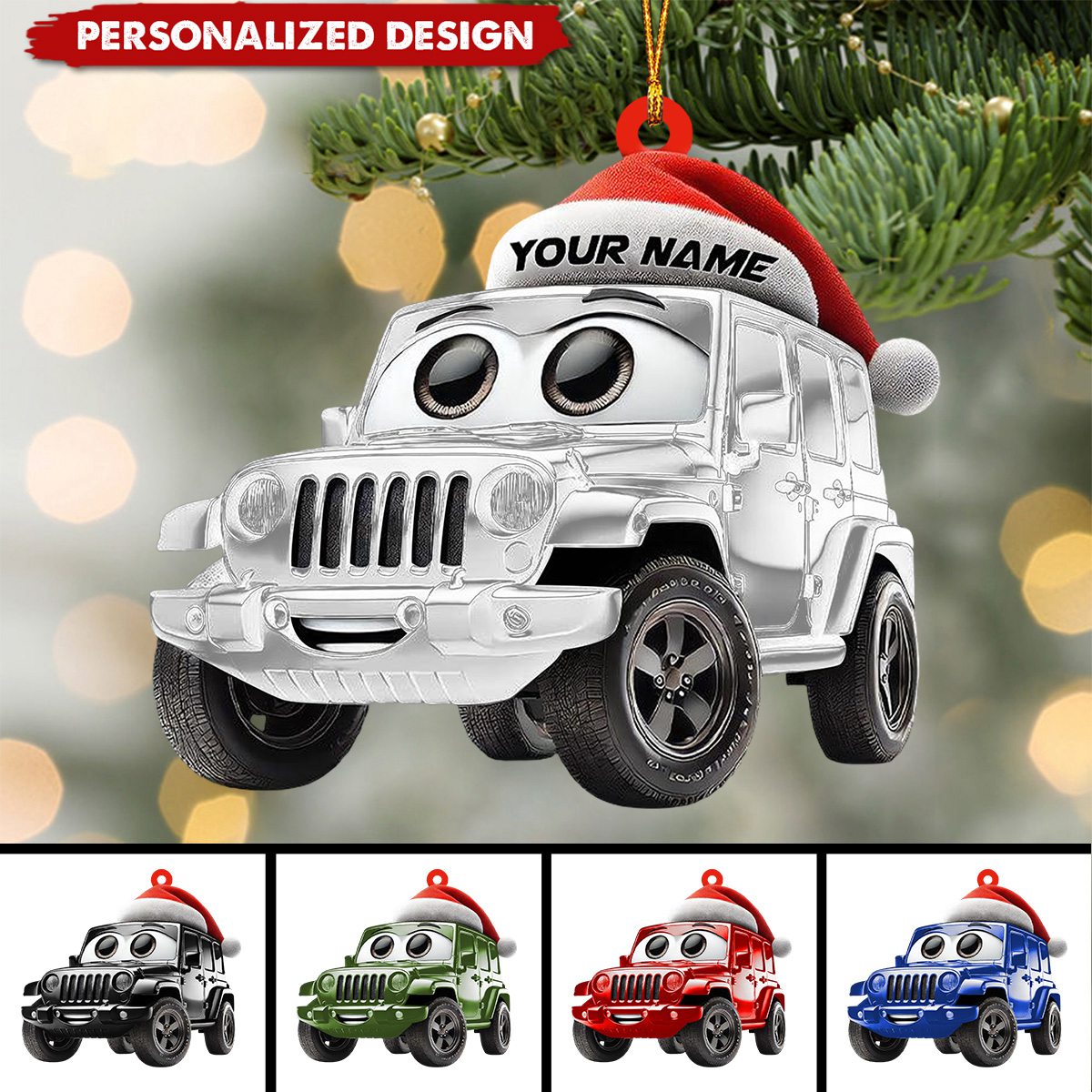 Personalized Off-Road Car Ornament-Gift For Car Lovers-2024 New Release
