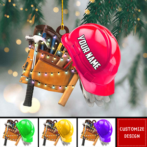 Personalized Ironworker Ornaments - Gifts For Iron Worker-2024 New Release