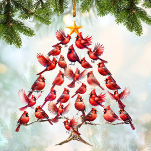 Cardinal Christmas Tree Ornament-Gift For Cardinal Lovers-New Release