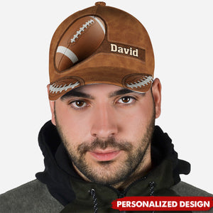 Love Football - Personalized Football Classic Cap Gift For Football Lovers