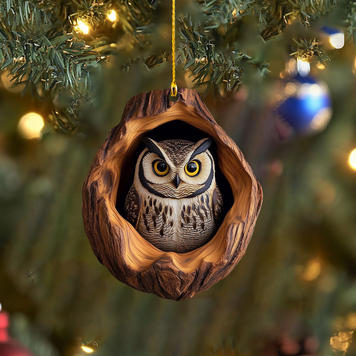 2025 New Release-Owl Christmas Ornament-Gift for Owl Lover