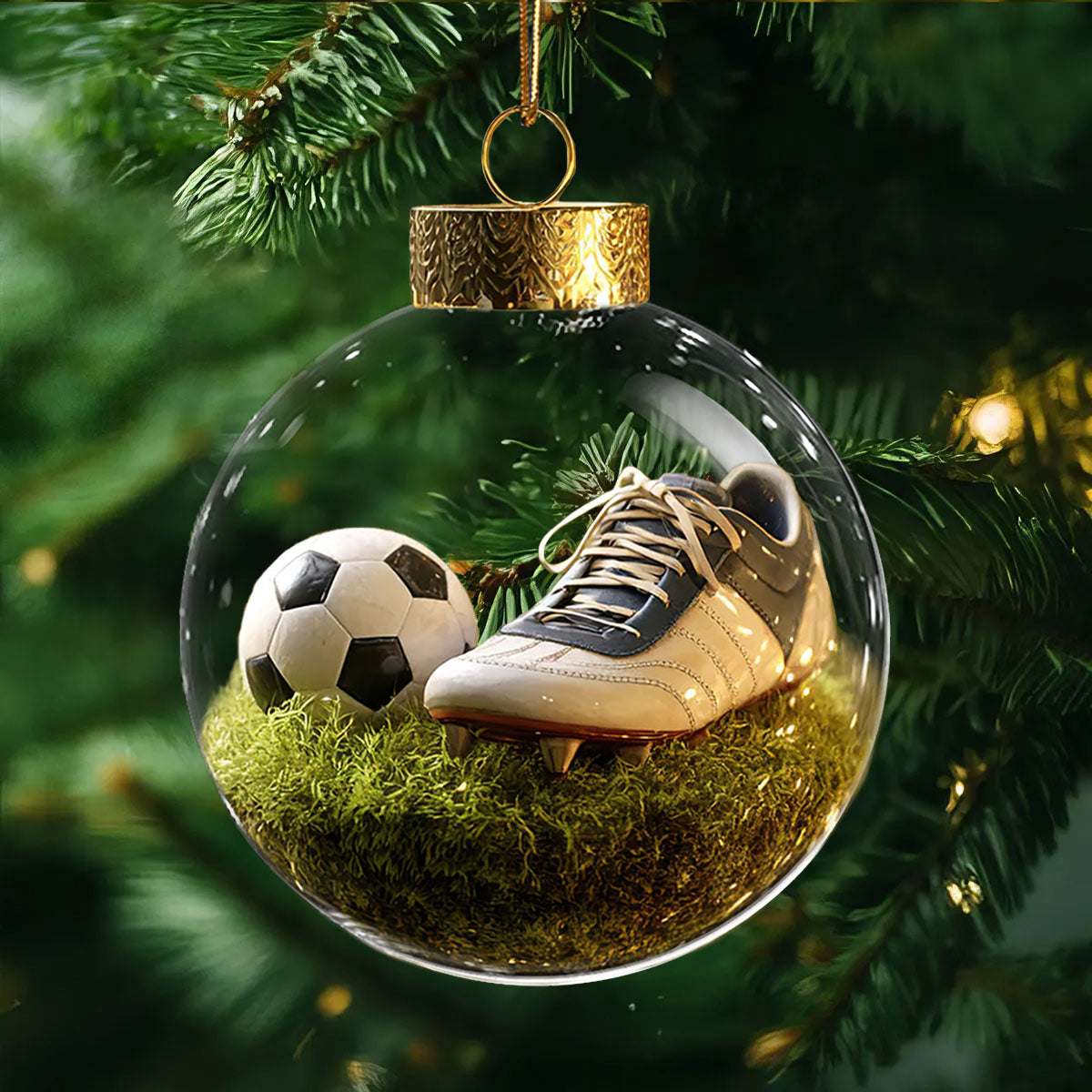 Soccer Ball Christmas Ornament