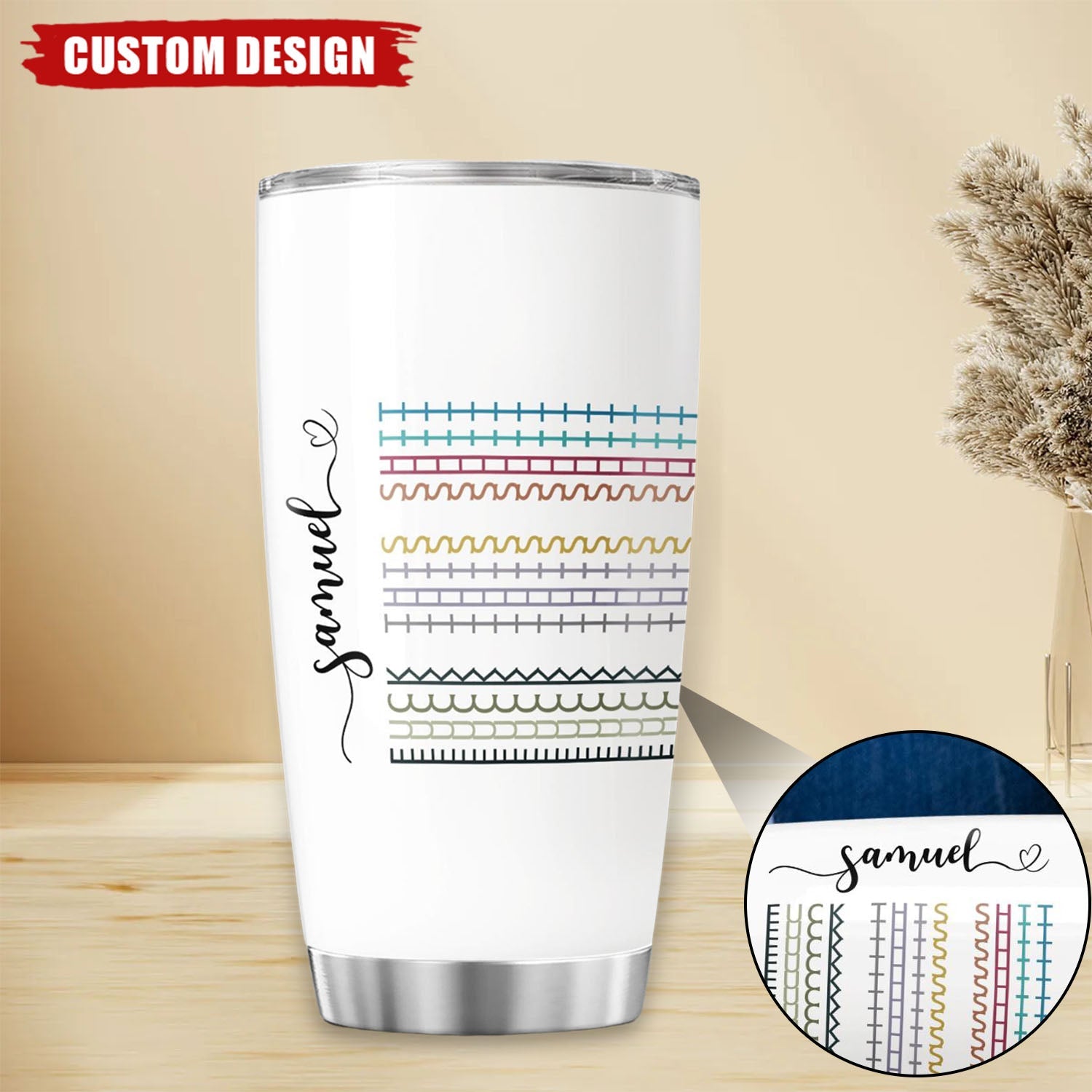 F*ck This Sh*t Hidden Message - Personalized Tumbler, Funny Gifts for Coworker, Friend