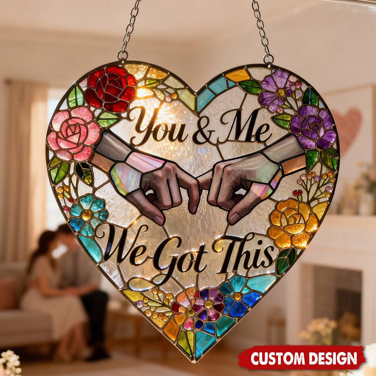 We Got This Suncatcher Ornament - Personalized Gifts For Couple