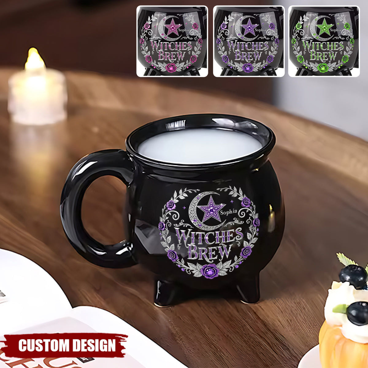Witches Brew - Personalized Witch Cauldron Mug