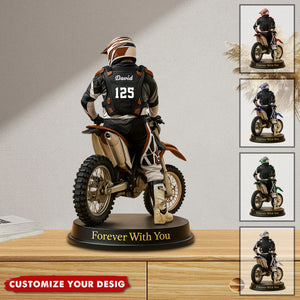 Personalized Motocross Racer Plaque