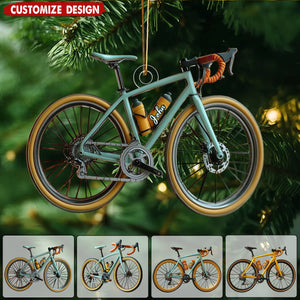 Personalized Road Bike Christmas Ornament – Gift For Cyclist