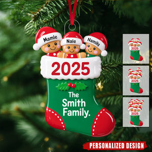 Personalized New Family Ornament 2025