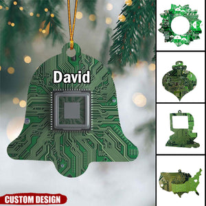 2024 New Release Personalized Circuit Board Ornament