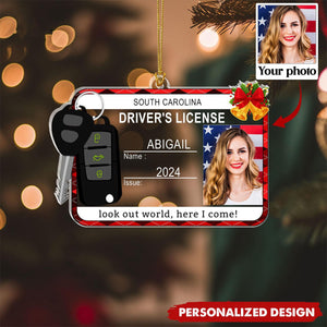 Personalized New Driver Ornament-Gifts For New Driver-2024 New Release