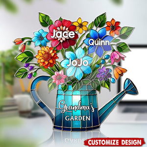 Grandma's Mom's Garden - Personalized Acrylic Plaque