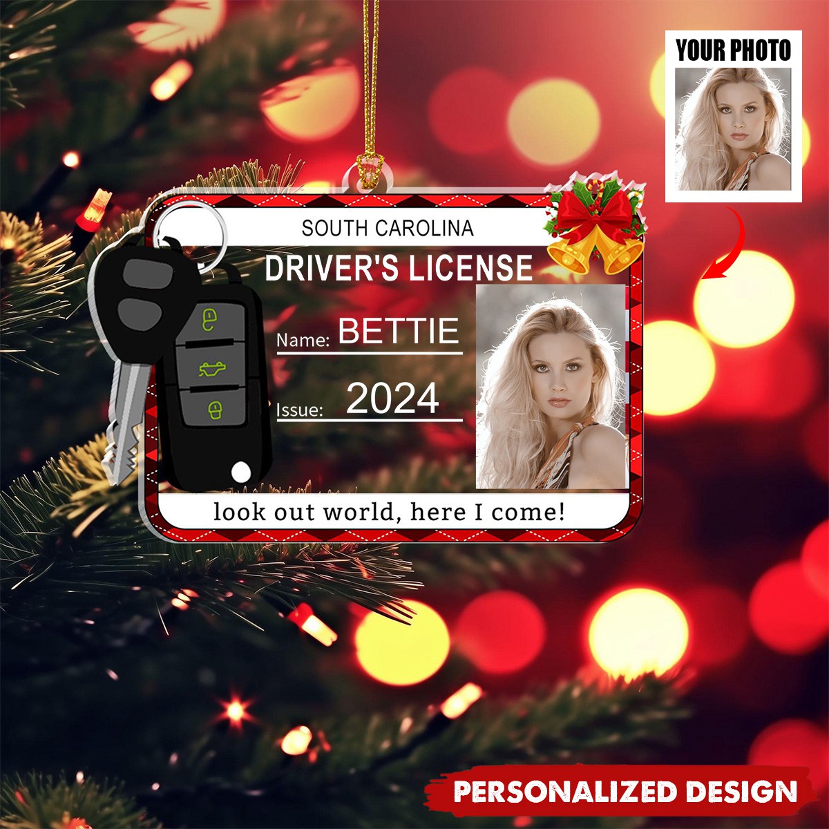 Personalized New Driver Ornament-Gifts For New Driver-2024 New Release