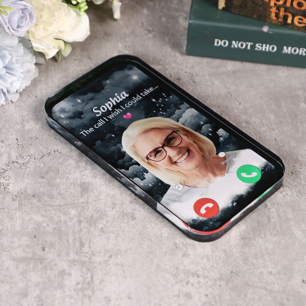 The Call I Wish I Could Take Memorial Sympathy Gift - Personalized Acrylic Plaque