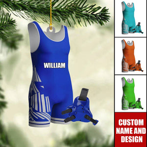 Personalized Wrestling Ornament-Gifts For Wrestling Player-2024 New Release