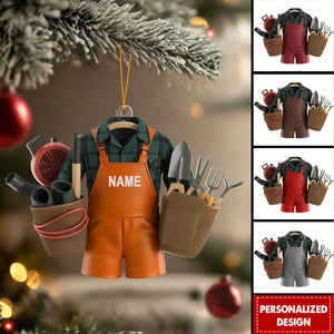 Personalized Garden Tools Christmas Ornament Gift for Garden Lovers