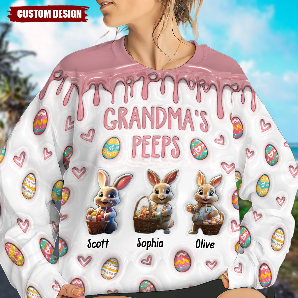 Personalized Gifts For Mom/Grandma Sweatshirt