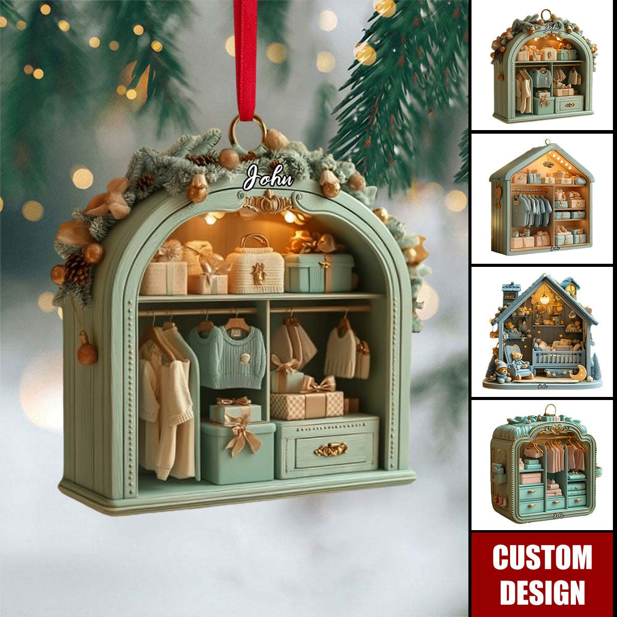 Personalized Baby Room Ornament