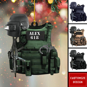 Personalized Police Ornaments-Gifts For Police-2024 New Release