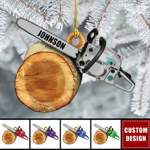 Personalized Arborist Ornaments - Gift For Tree Trimmer -  New Release