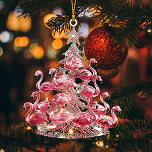 Flamingo Christmas Ornaments-Gift For Flamingo Lovers-2025New Release