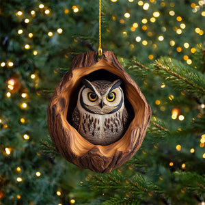 2025 New Release-Owl Christmas Ornament-Gift for Owl Lover