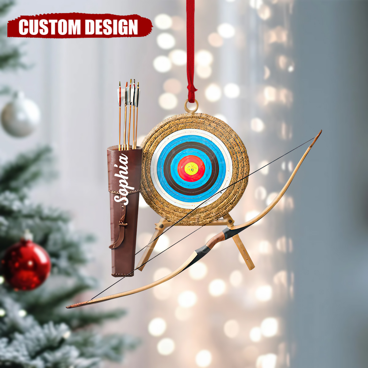 New Release Personalized Archery Set Ornament-Gifts For Archery Lover