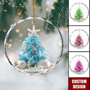 Personalized Sea Theme Christmas Ornament