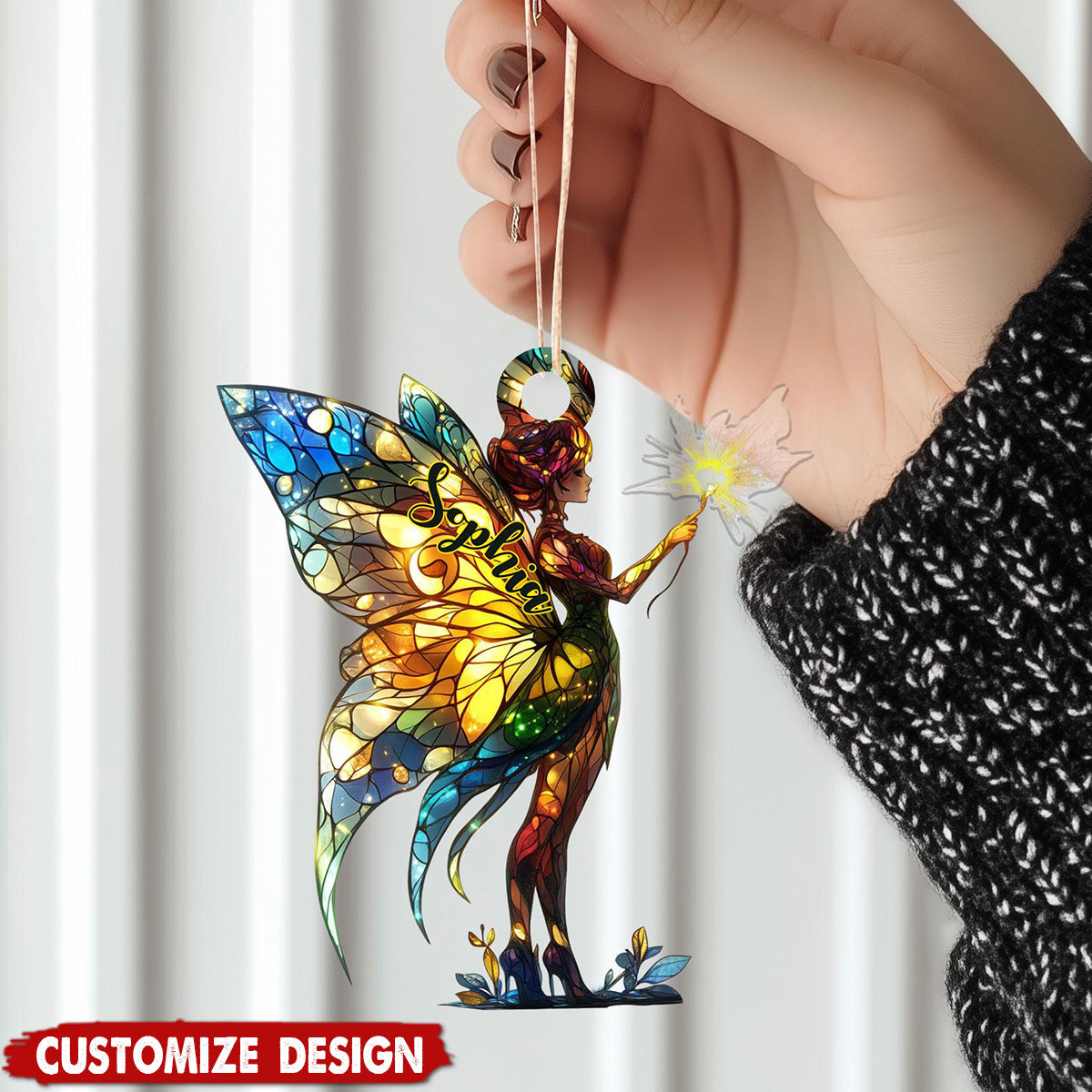 Personalized Fairy Flying Christmas Ornament-2024 New Release