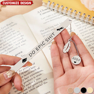Enjoy The Next Chapter-Personalized Bookmark-Gift for Women Men