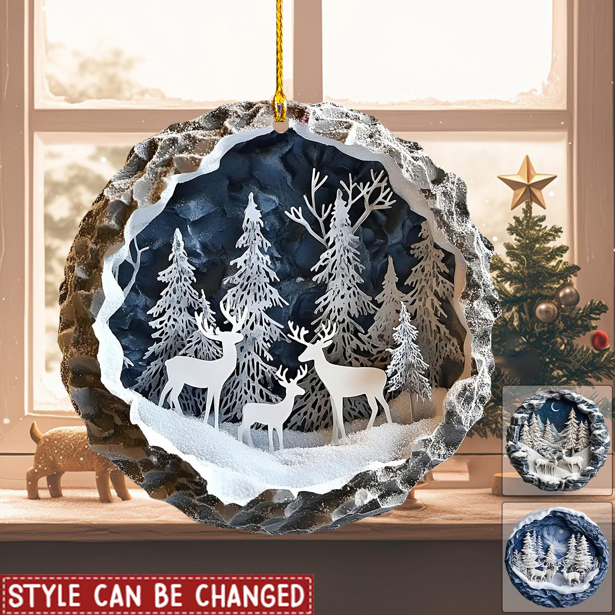 2024 New Release-Deer Christmas Ornament-Gift for Deer Lover