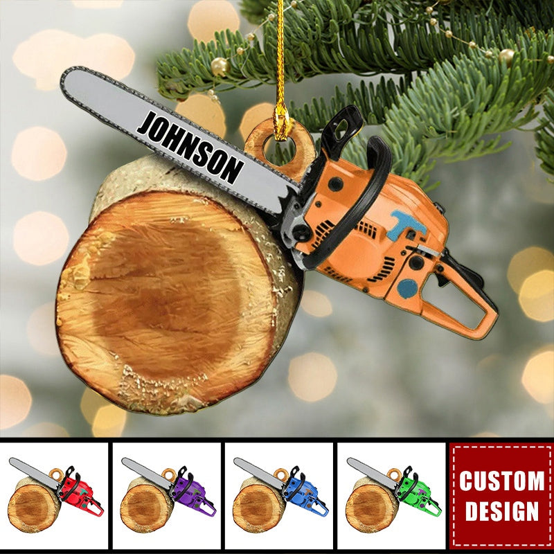 Personalized Arborist Ornaments - Gift For Tree Trimmer -  New Release