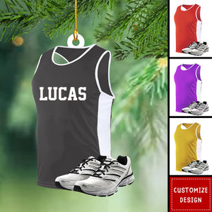 New Release Personalized Running Christmas Ornament - Gift For Runner