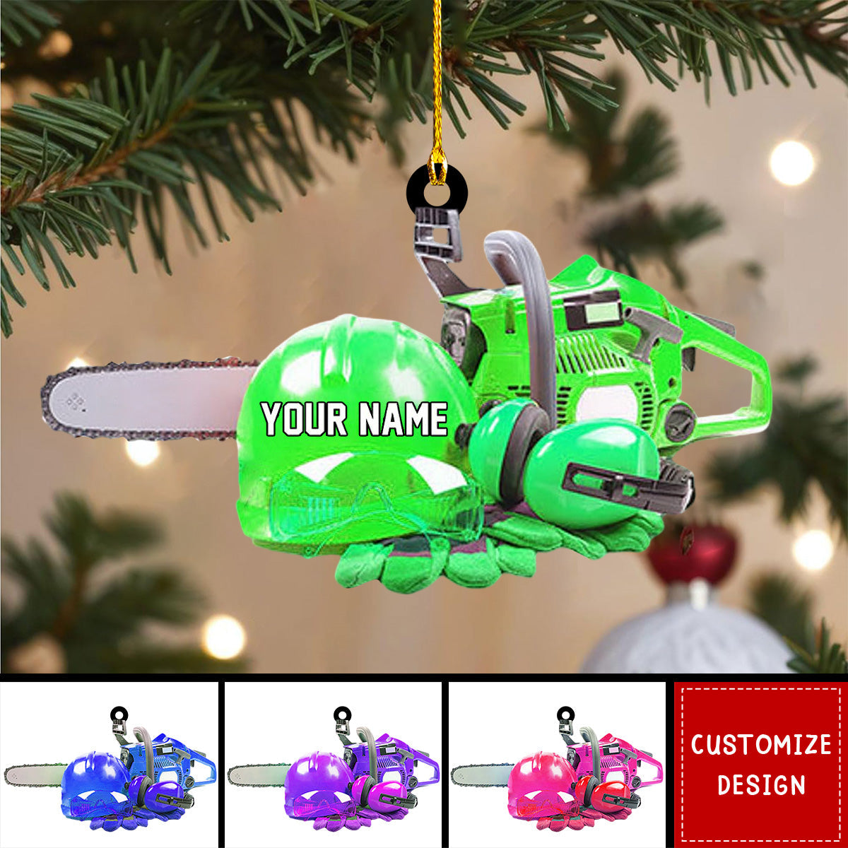 Personalized Arborist Christmas Ornament-2024 New Release