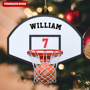 New Release Personalized Basketball Ornament-Gifts For Basketball Lovers