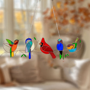 Gift For Bird Lovers-Bird Suncathcer Ornament