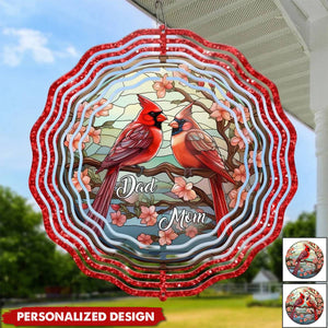 Memories Can Bring Comfort Even In The Toughest Times-Personalized Wind Spinner-Sympathy Gift For Family Members