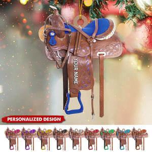 Personalized Horse Sadle Ornament-Gifts For Cowboys-2024 New Release