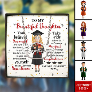 You've Worked So Hard To Make Your Dreams Come True - Custom Name Necklace
