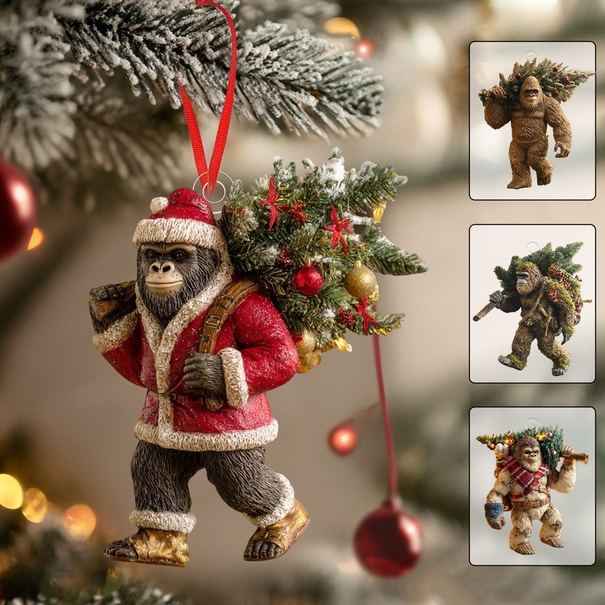 Wildlife Wonders Christmas Hanging Ornament